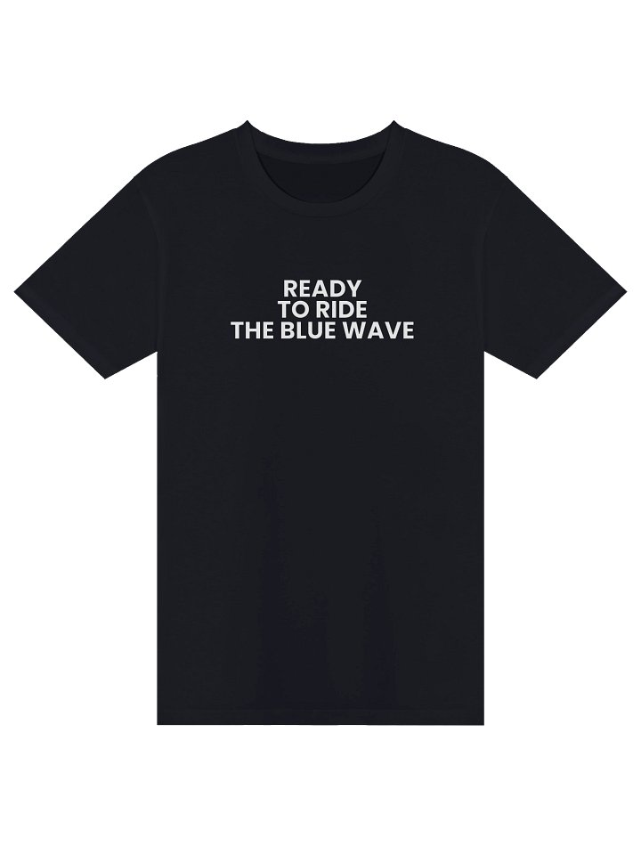 Riding the Blue Wave Unisex Premium T-shirt product image (2)