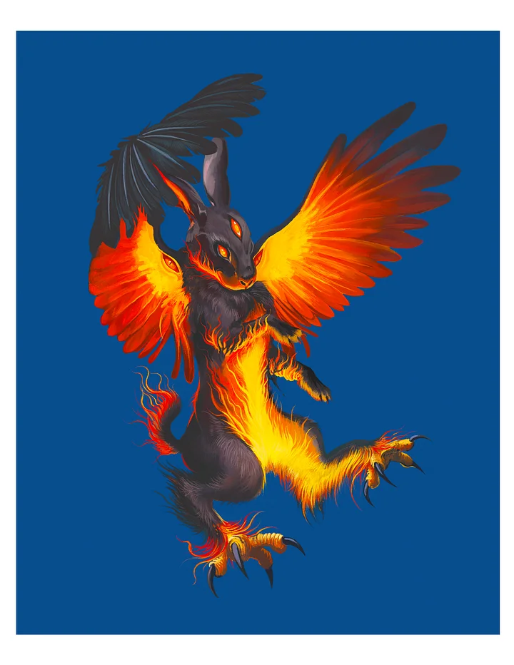Coal the Blazing Familiar of the Daylight 8.5x11" (21.59 x 27.94cm) product image (1)
