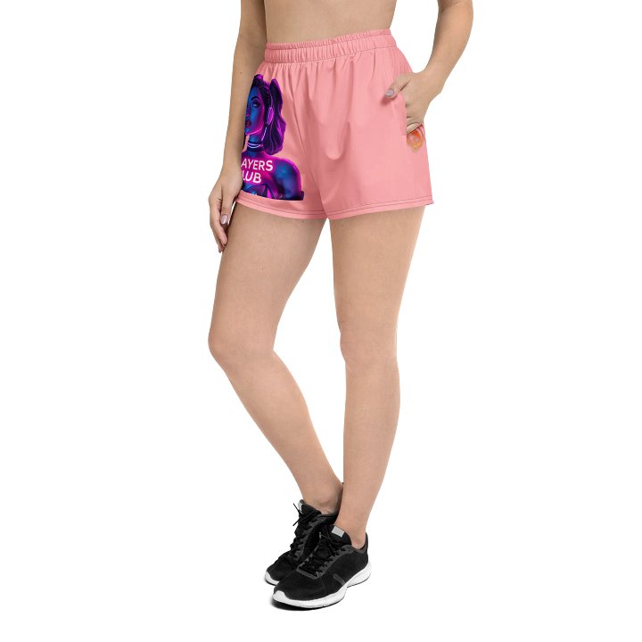 pink players club shorts product image (2)