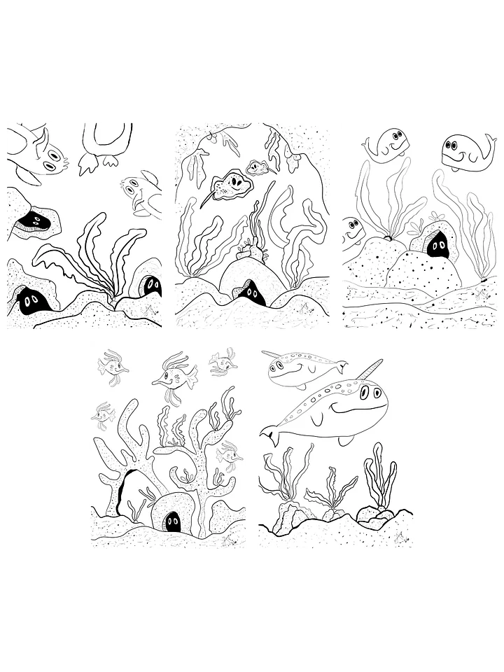 TSStechAngel's World Coloring Bundle 4 product image (1)