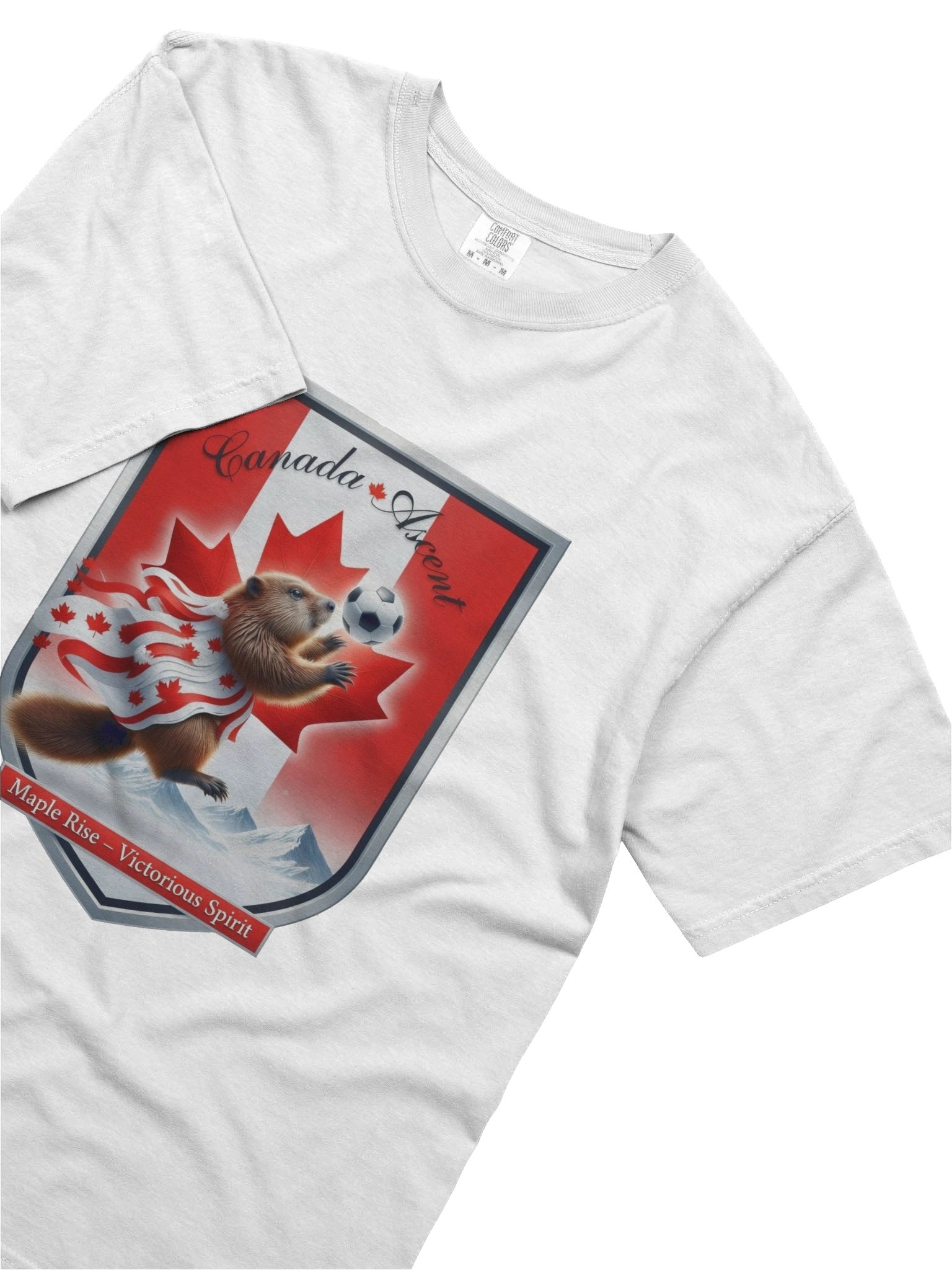 Canada Beaver Charge T-Shirt, Canadian Flag Pride Gift product image (5)