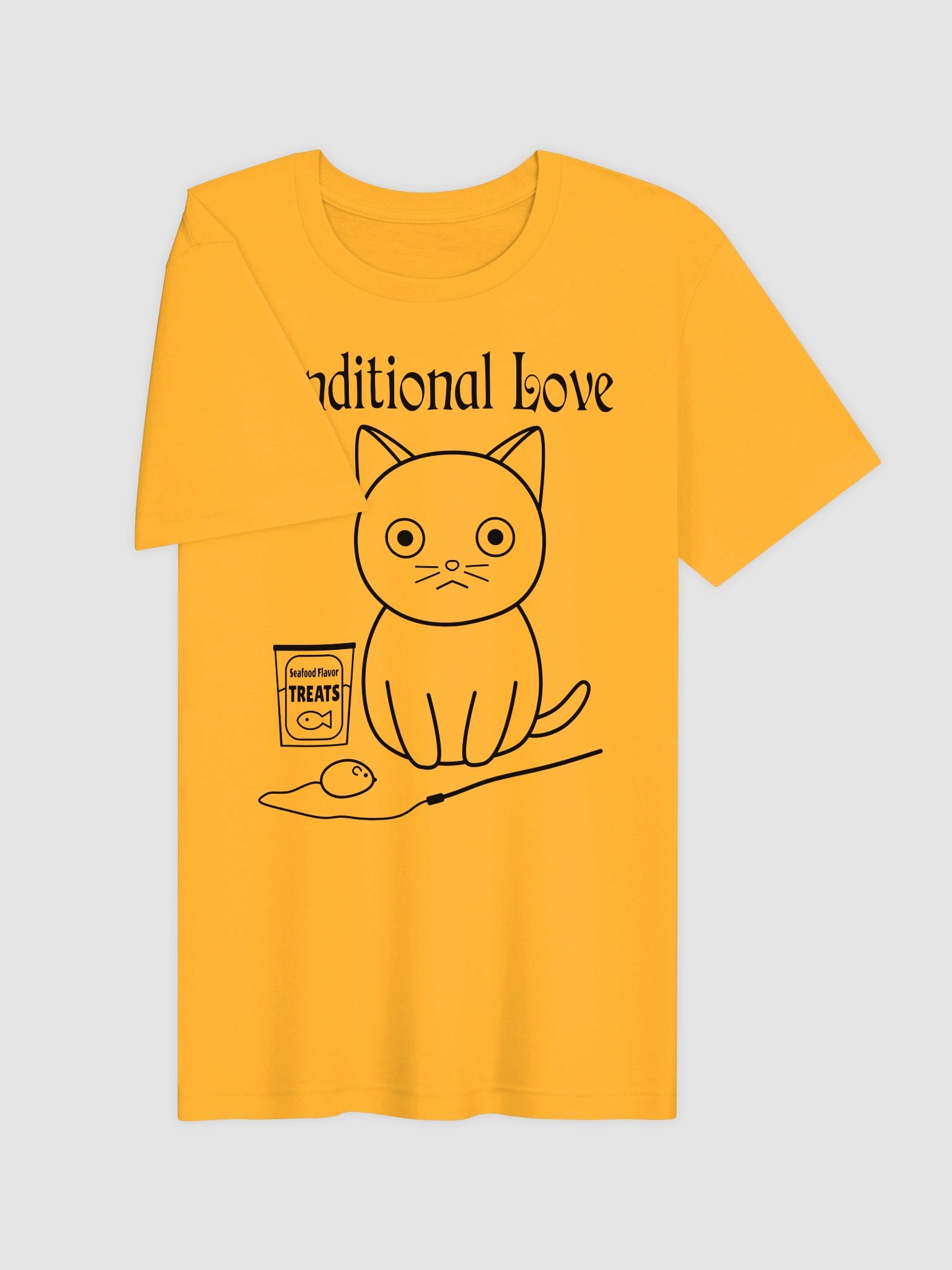 Conditional Love (Black Print) - Unisex Adult Super Soft Lightweight T-shirt product image (2)