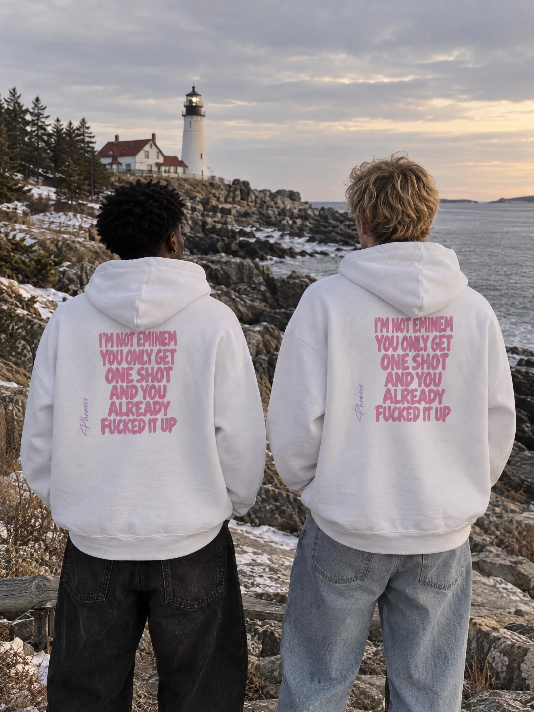Eminem - Lose yourself - Hoodie — White — photo 1 of 7