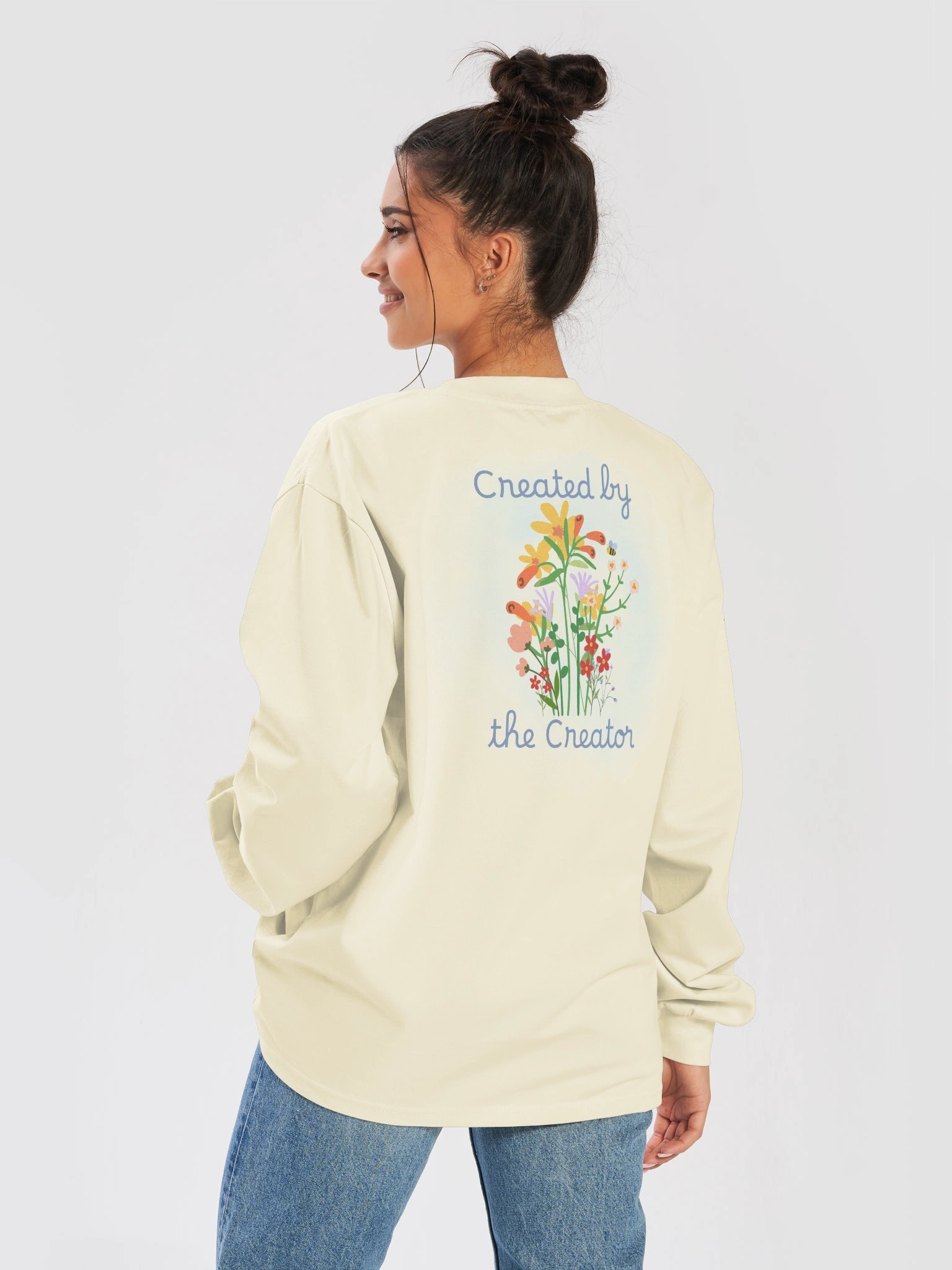 Created by the Creator Long-Sleeve T-Shirt product image (1)