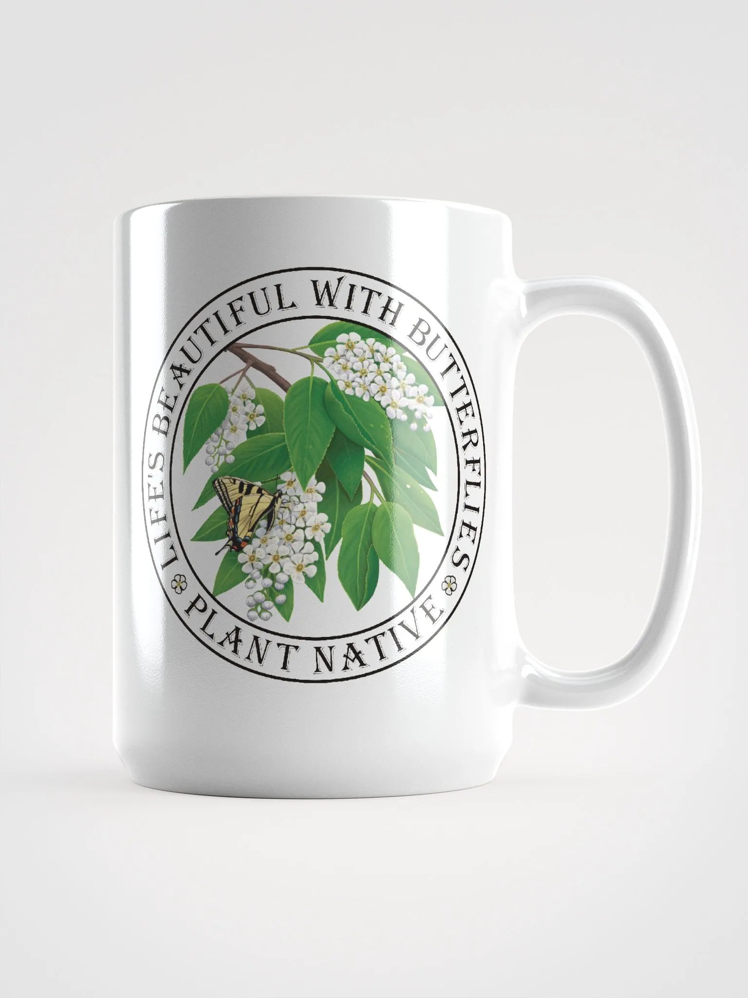 Tiger Swallowtail White Mug product image (1)