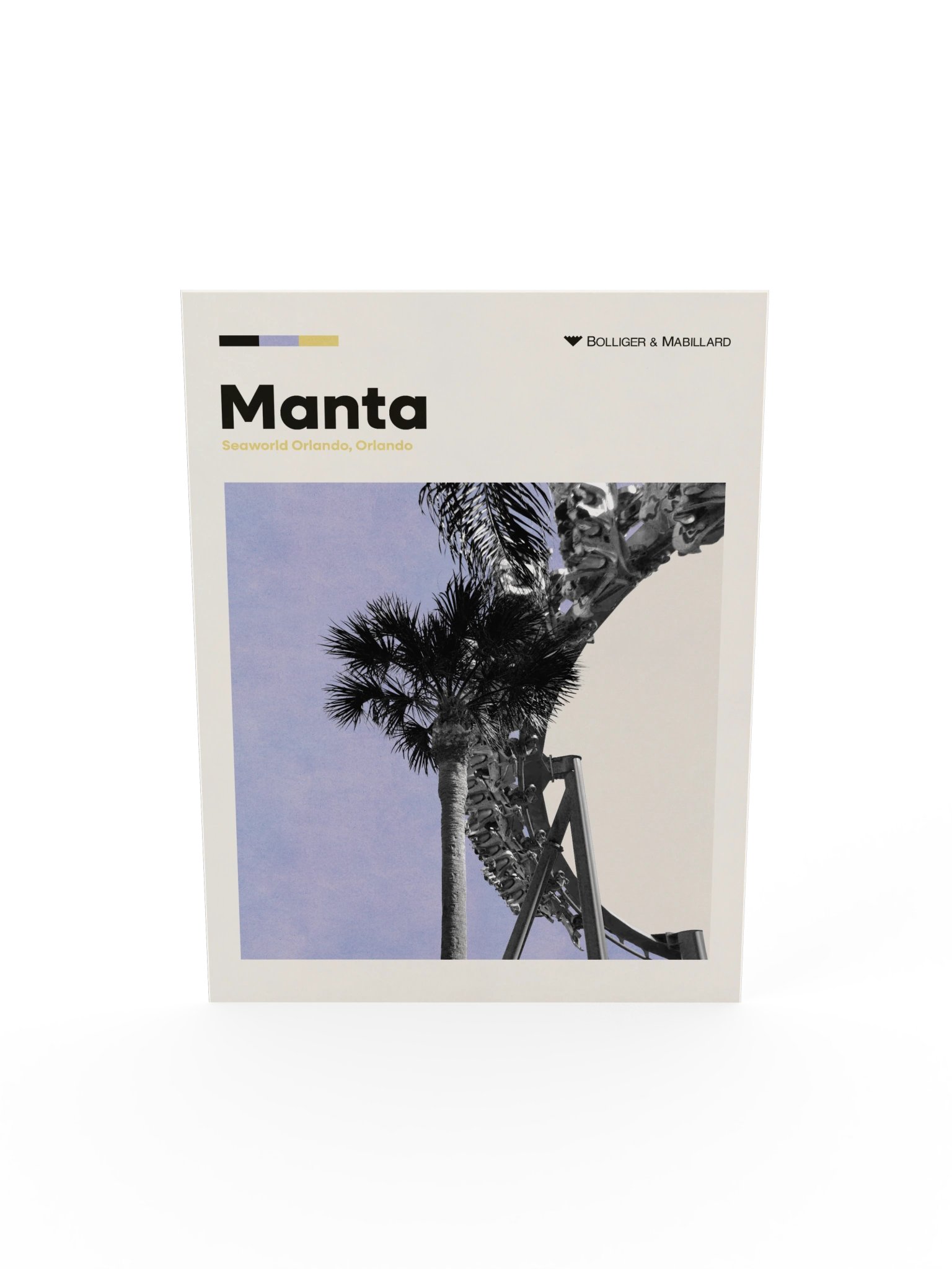Manta Mid-Century Modern Poster product image (6)