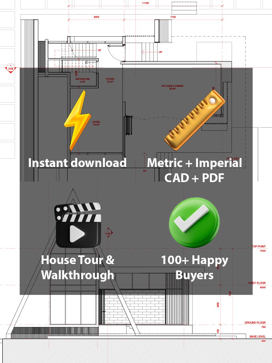 Shipping Container House 05 - Drawings\Blueprints CAD + PDF - Metric & Imperial product image (3)