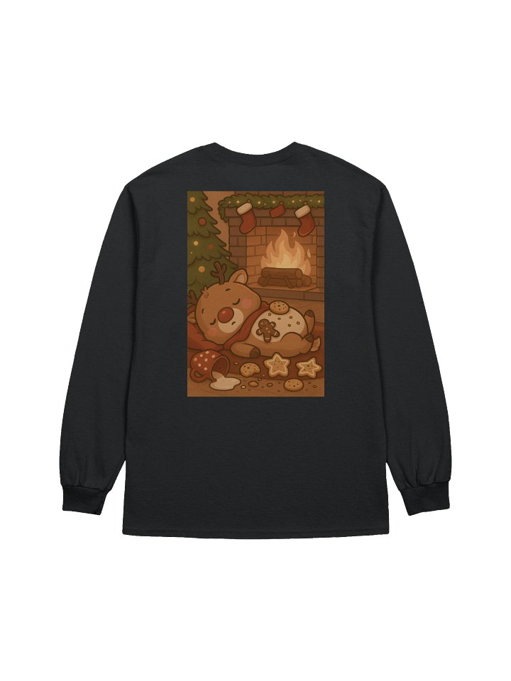 Rudolph the Cute Fat-Ass reindeer Long Sleeve Tee product image (14)