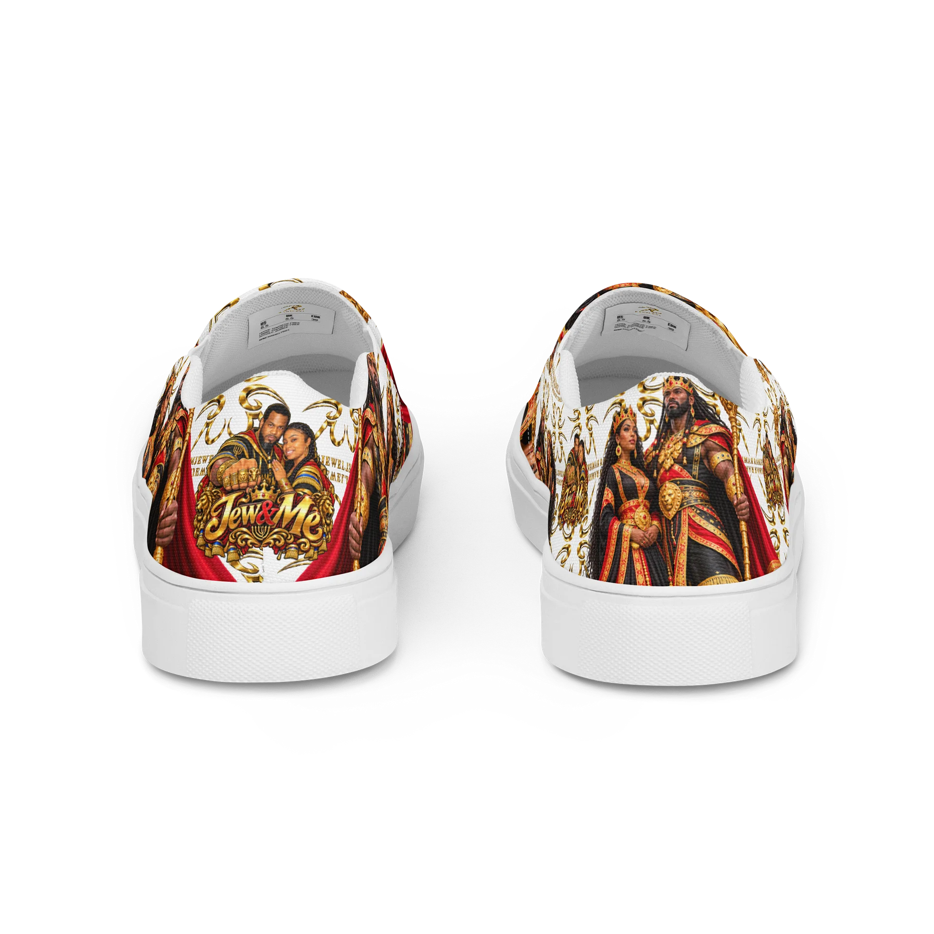 RamJewEL’s Royalty 2 Slip-On Canvas Shoes Design M1 product image (4)