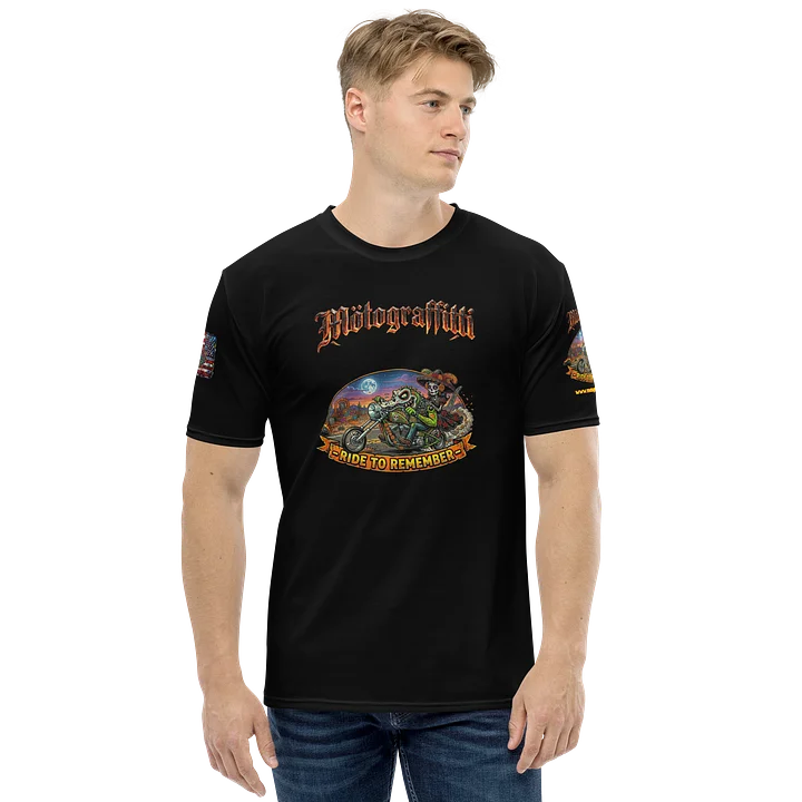 MötoGraffitti "MötoGätor Ride to Remember" Ridin Tee product image (2)