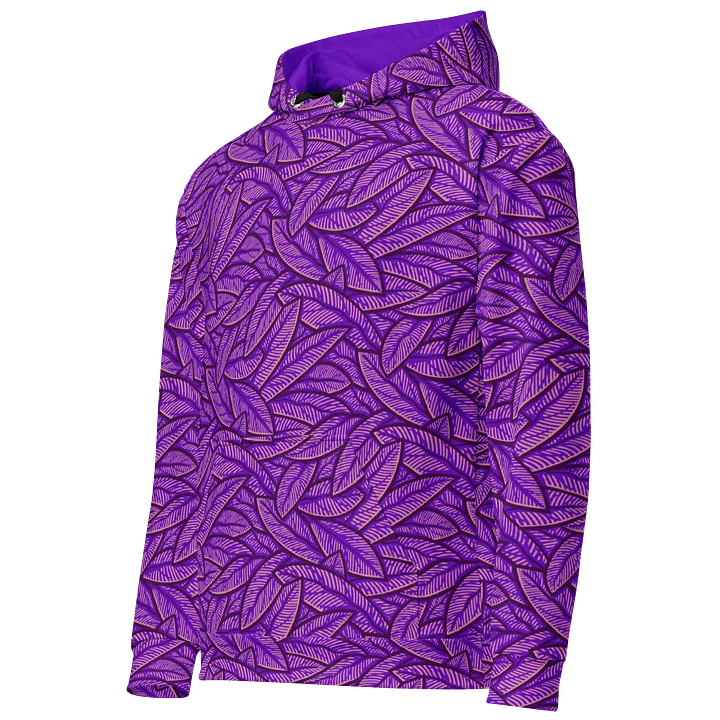 Magenta Leafs - Unisex Hoodie product image (2)