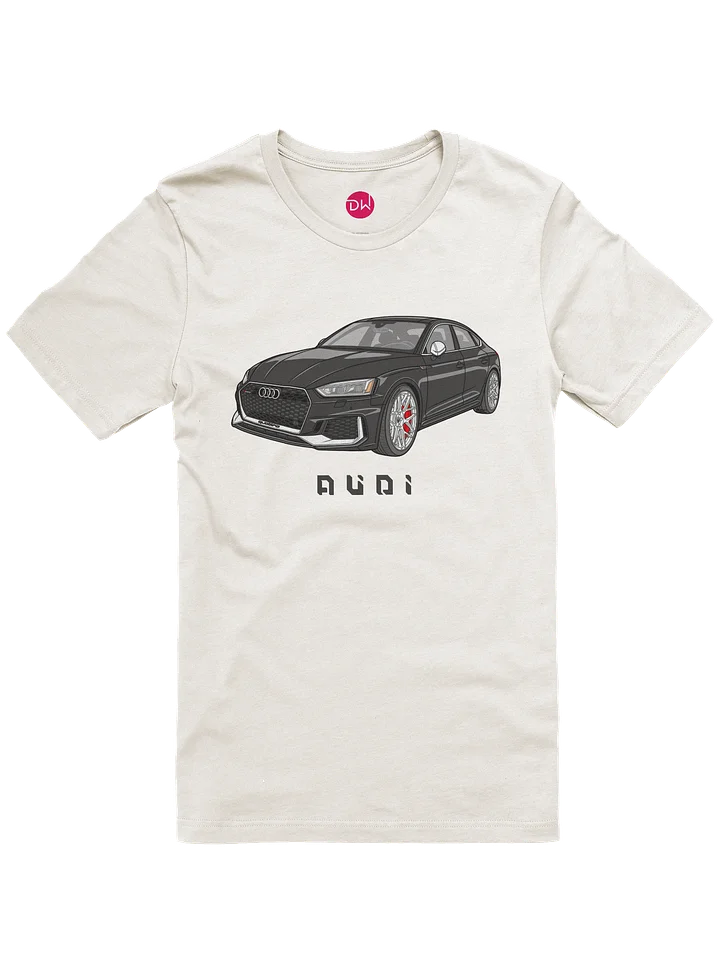 Black Audi RS5 Sportback Shirt (Retro, Sketch, Silhouette) product image (9)