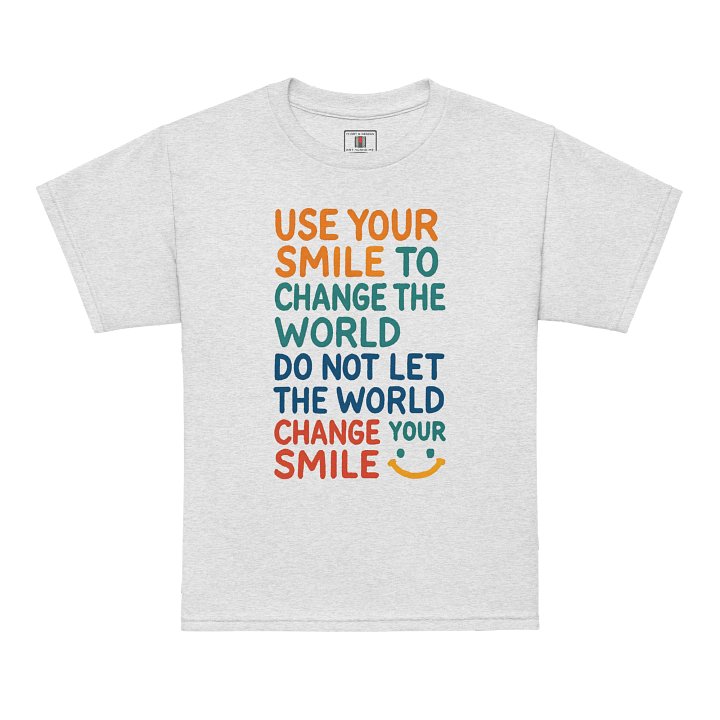 Smile-Changing Youth Sports Tee product image (2)