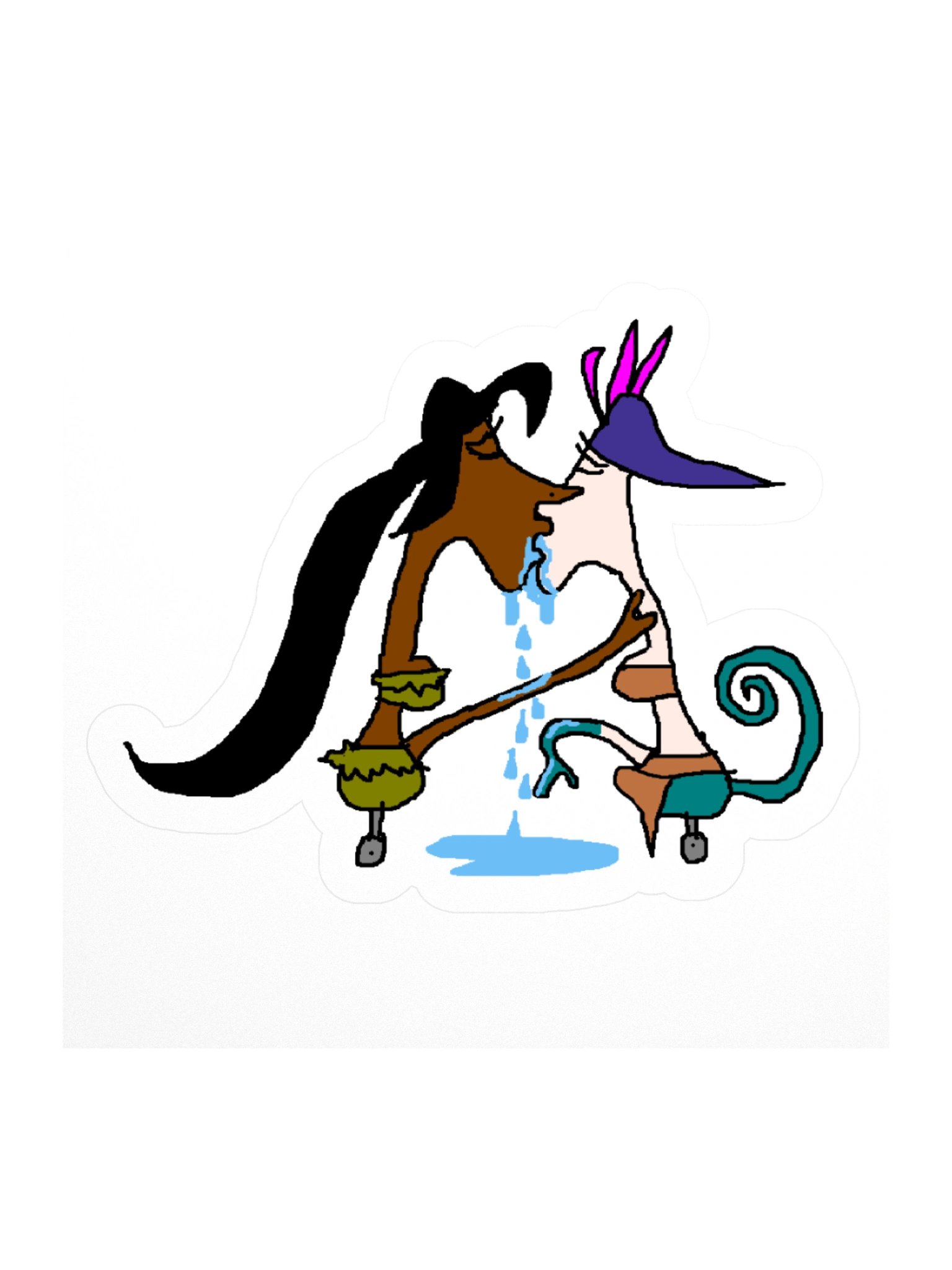Nidalee x Neeko sticker product image (1)