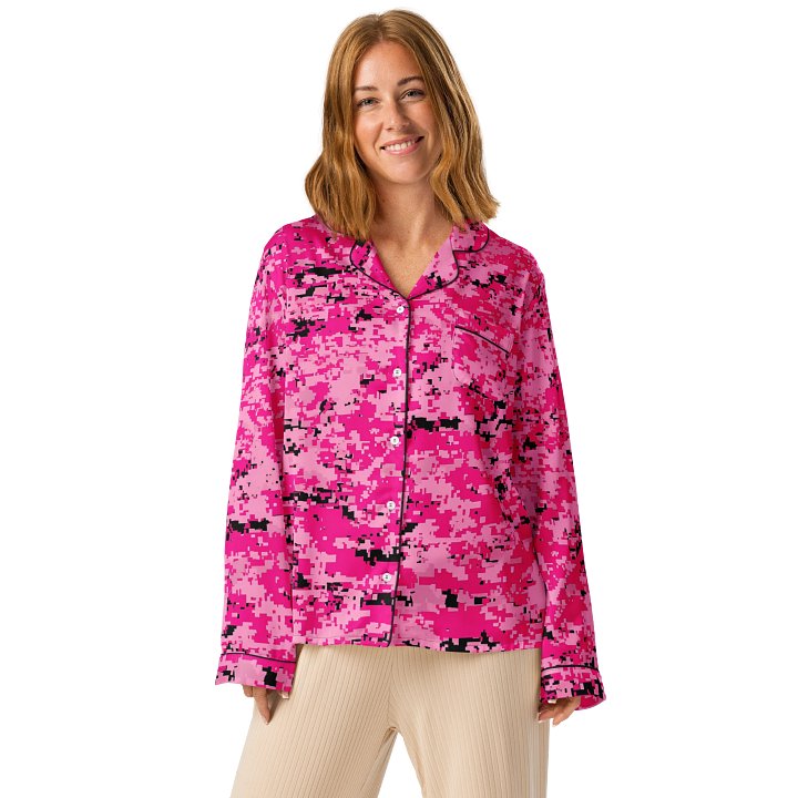 Elegant Silky Pink Women's Pajama Top product image (1)