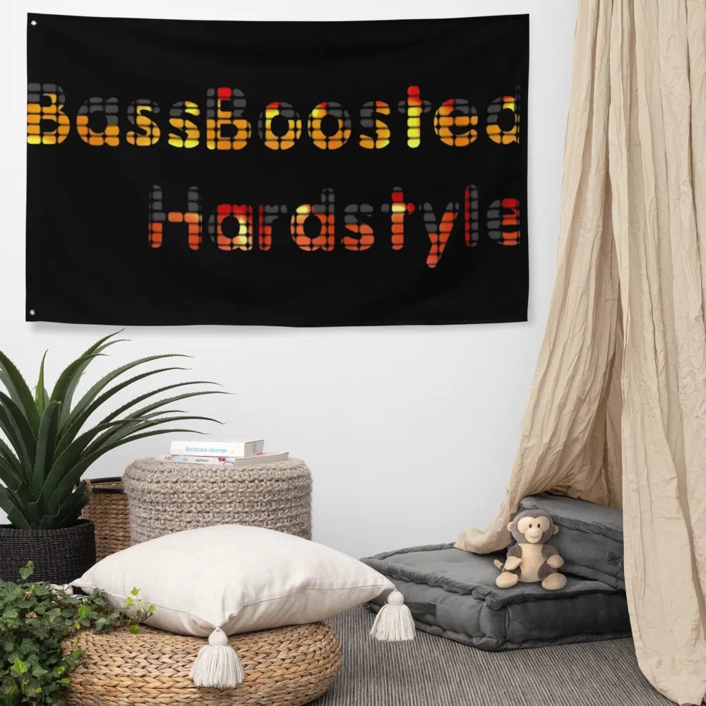 BassBoostedHardstyle Flag product image (5)