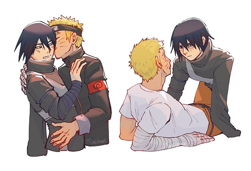 right in front of our salads
------
{ #narusasu #sasunaru #sns #narutouzumaki #sasukeuchiha }