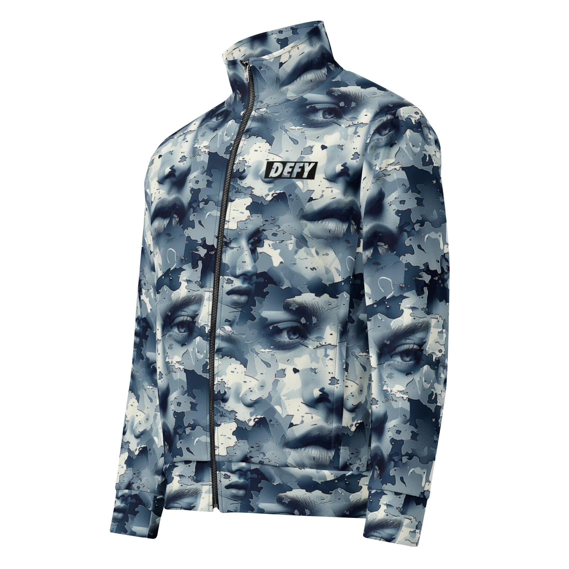 DEFY - Urban Facial Camouflage #3 Track Jacket product image (1)