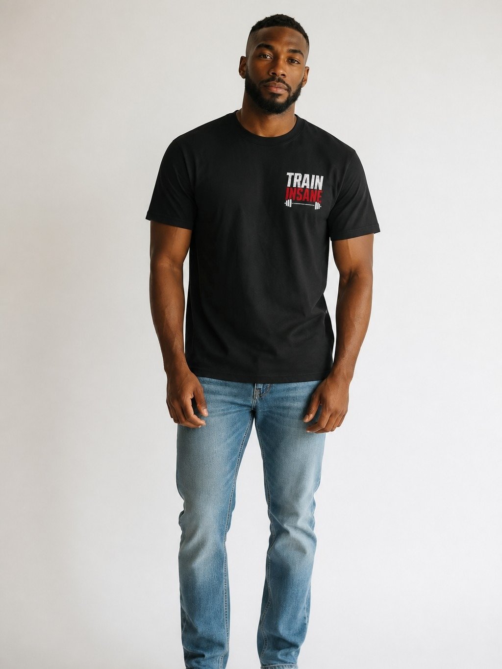 Train Insane Barbell Tee product image (1)