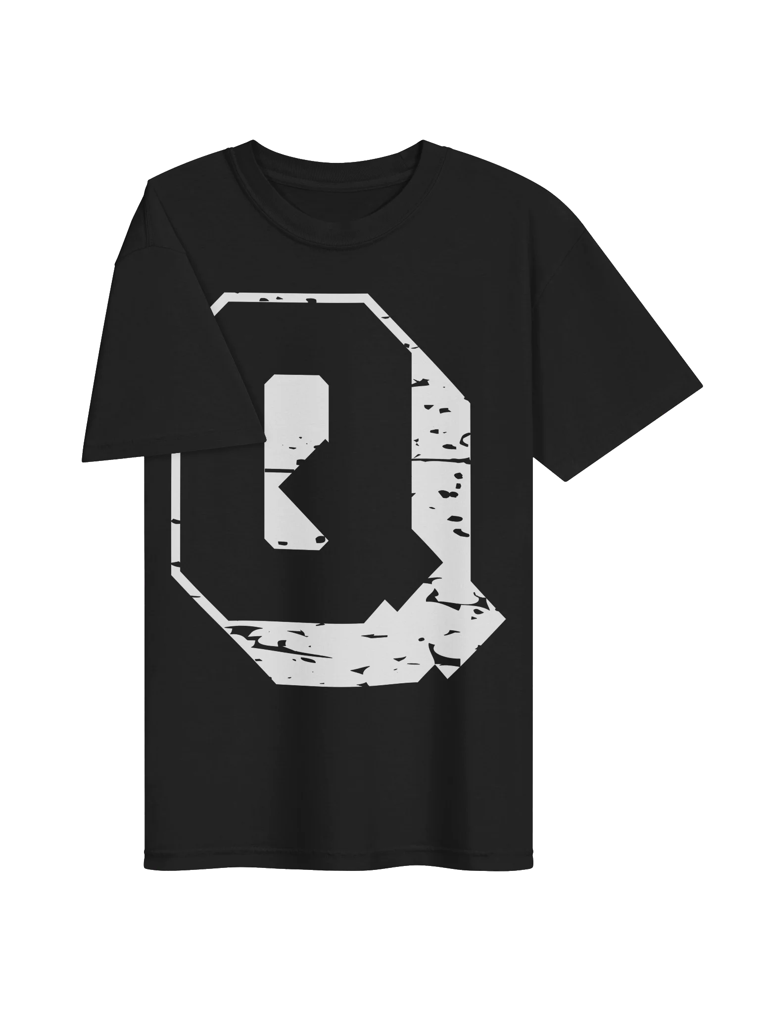 Varsity Letter Q | Comfort Colors® Tee product image (3)