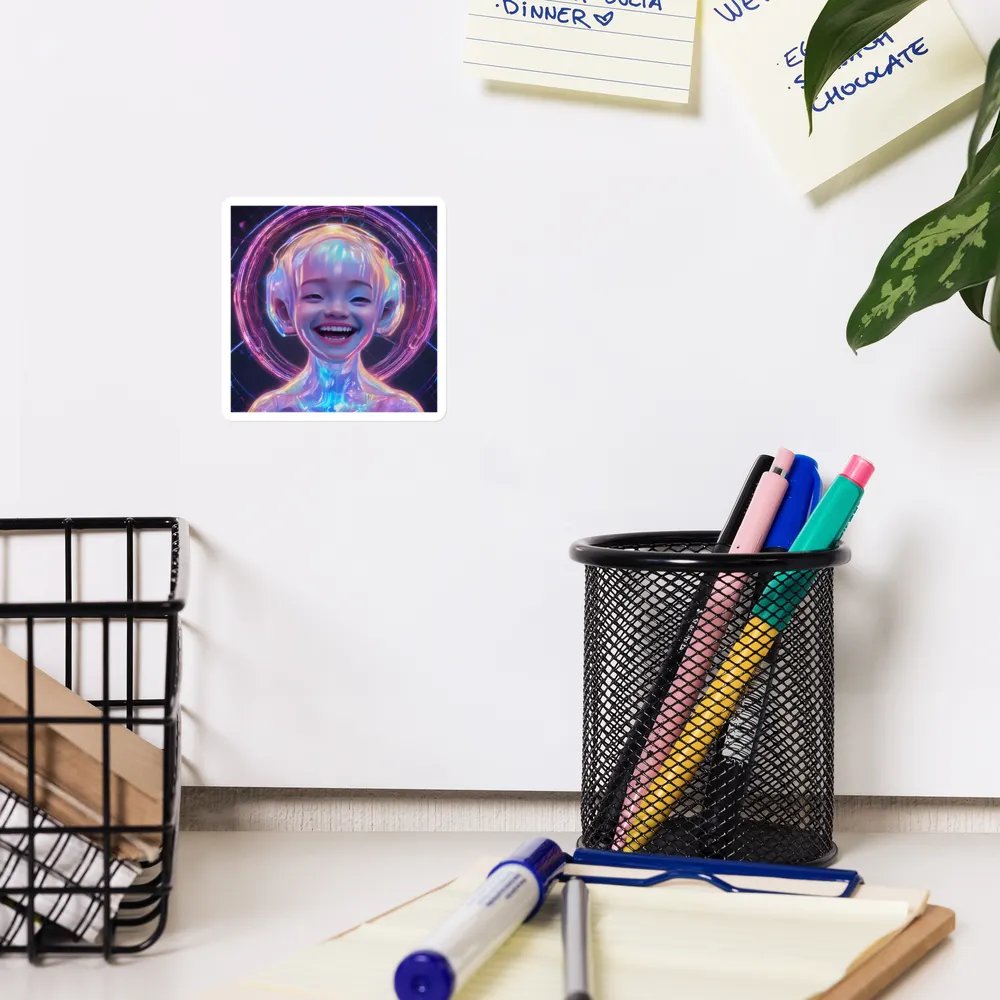 Happy as a Hologram Magnet product image (12)