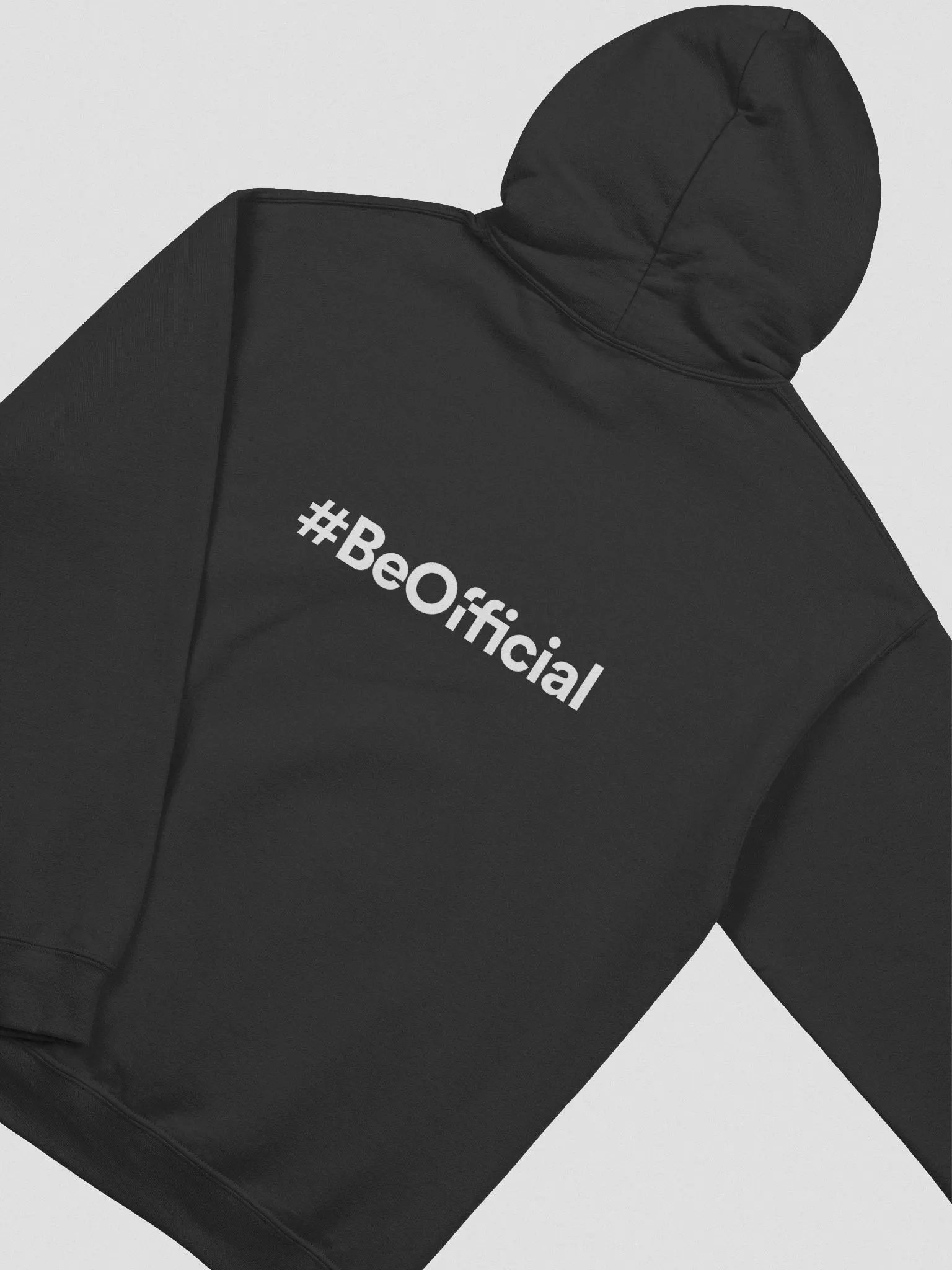 #BeOfficial Black Hoodie product image (4)