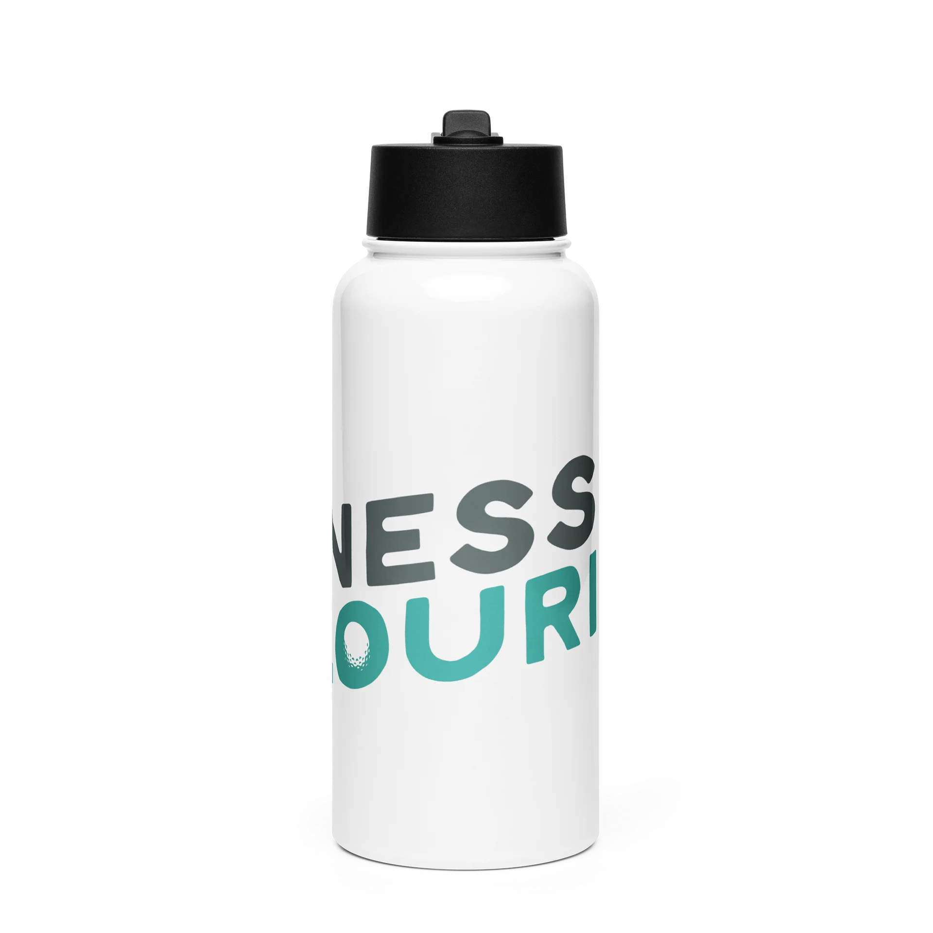 F&F Flag Stainless Steel Water Bottle with a Straw Lid product image (1)