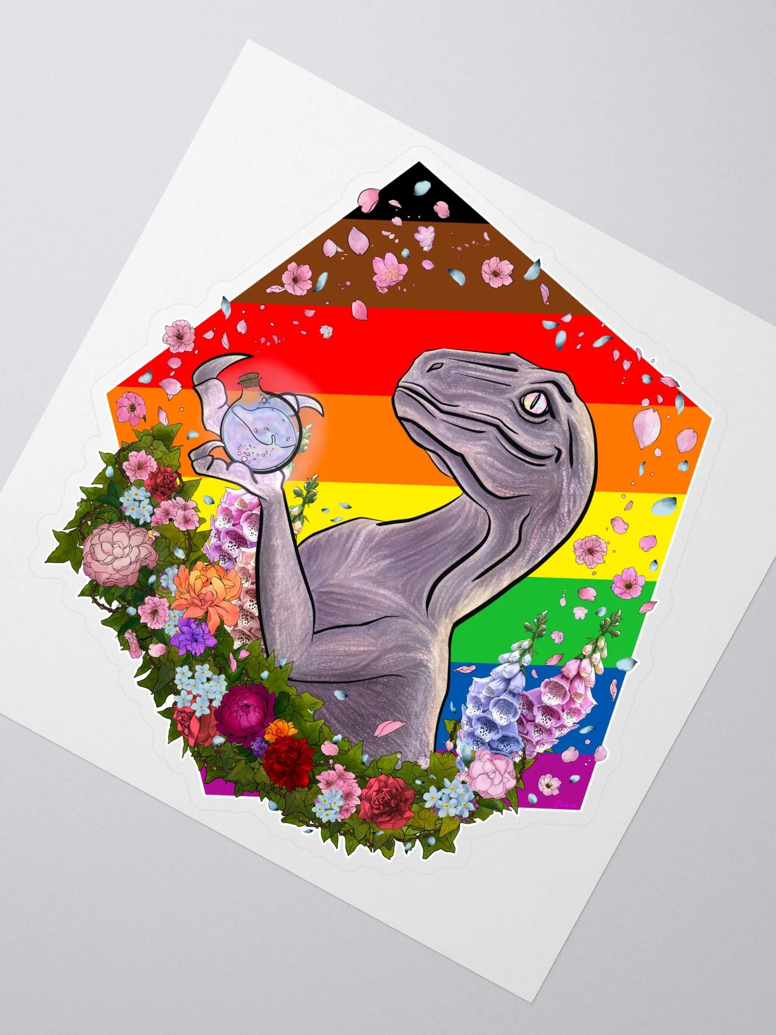 Rainbow Raptor Witch product image (2)