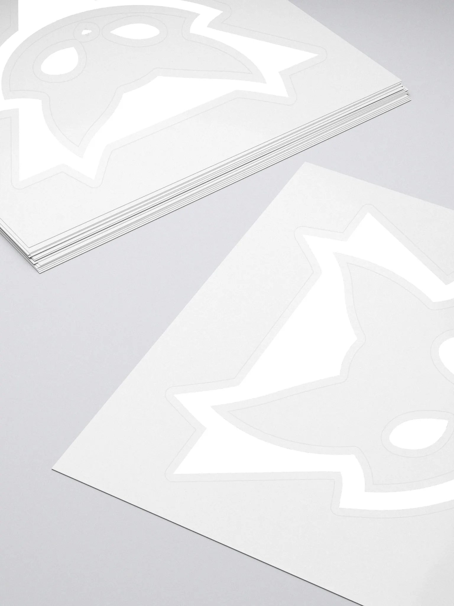 Fana Logo Sticker white product image (14)