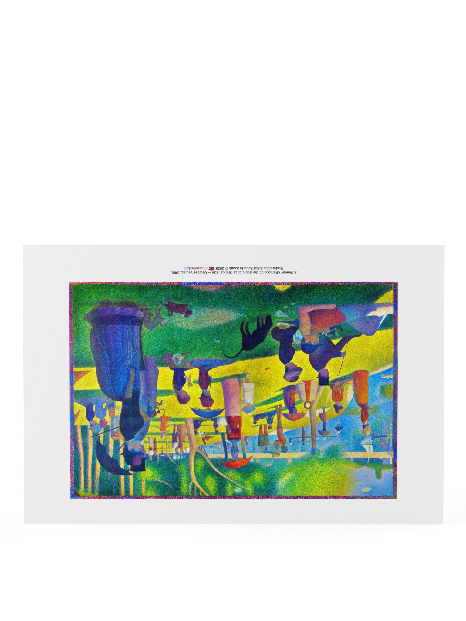 A Sunday Afternoon on the Island of La Grande Jatte — Poster product image (6)
