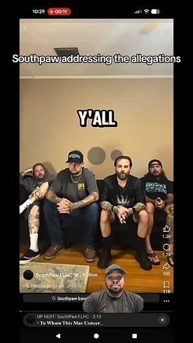 Y'all don't see how ridiculous that sounds? #metal #metalhead #metalheads #southpawflhc