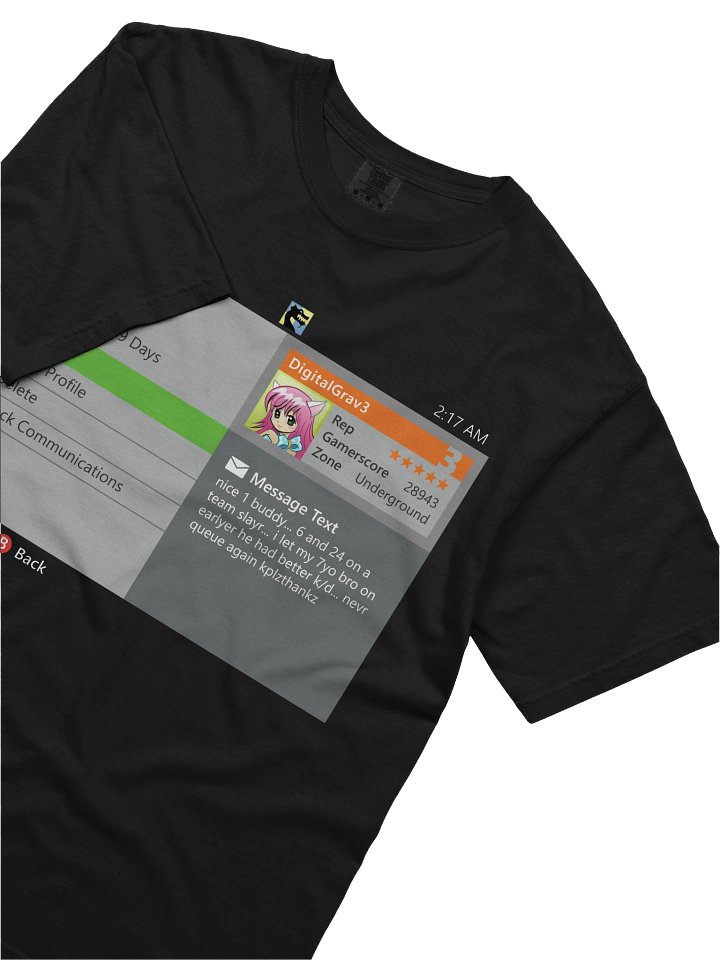 MESSAGE RECEIVED T-SHIRT product image (2)
