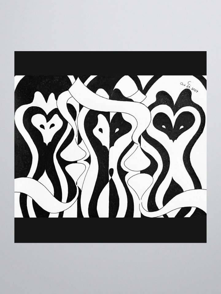 Three Owls of Wisdom Sticker product image (1)