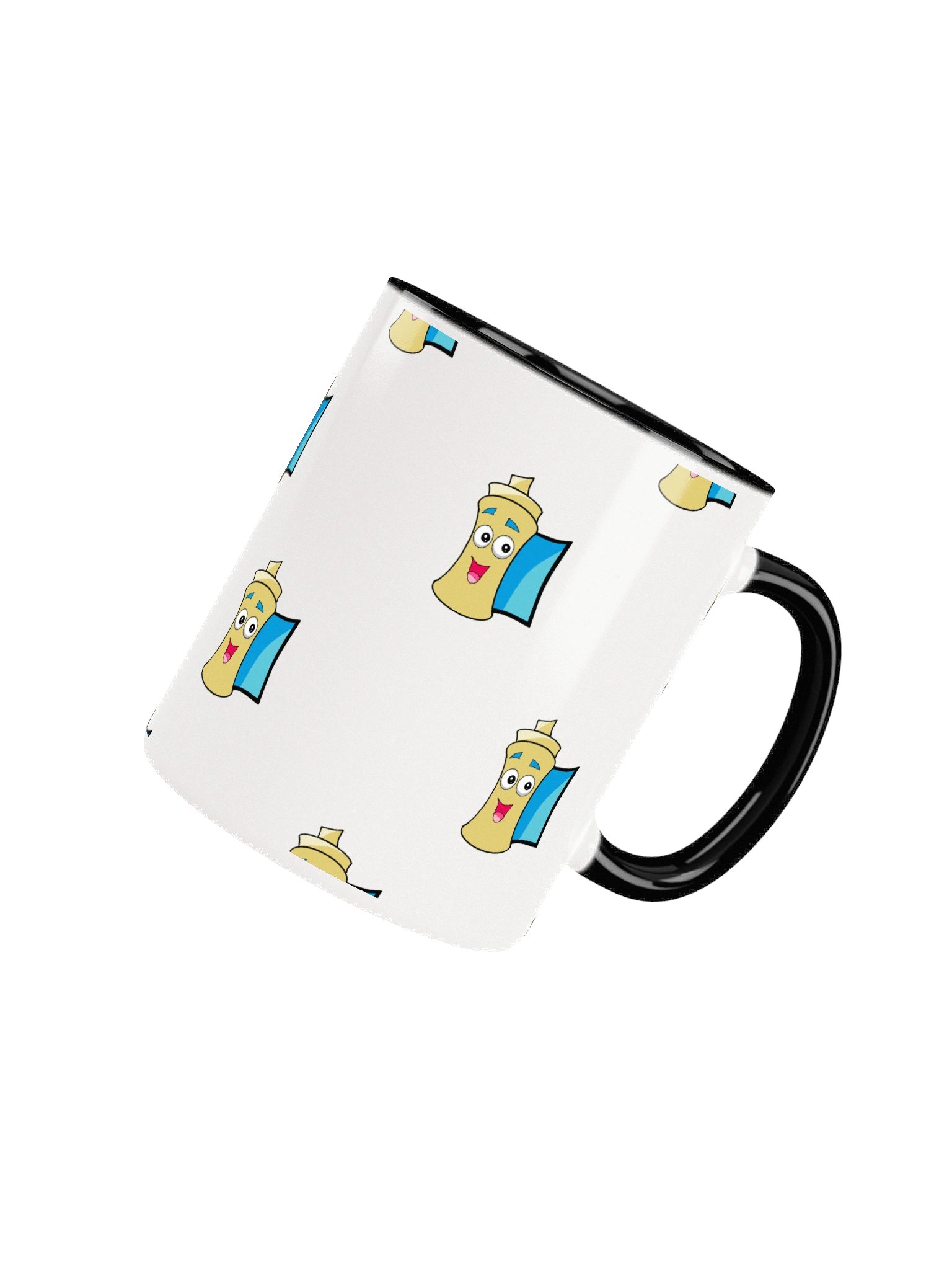 Cheerful Scroll Ceramic Mug product image (46)