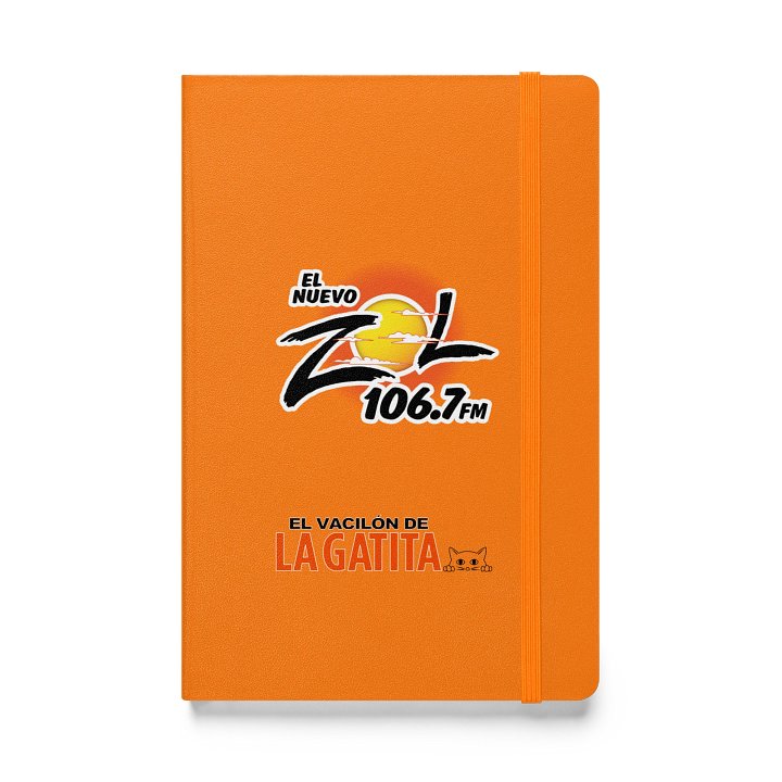 El Zol 106.7 Hardcover Bound Notebook | JournalBook® product image (1)