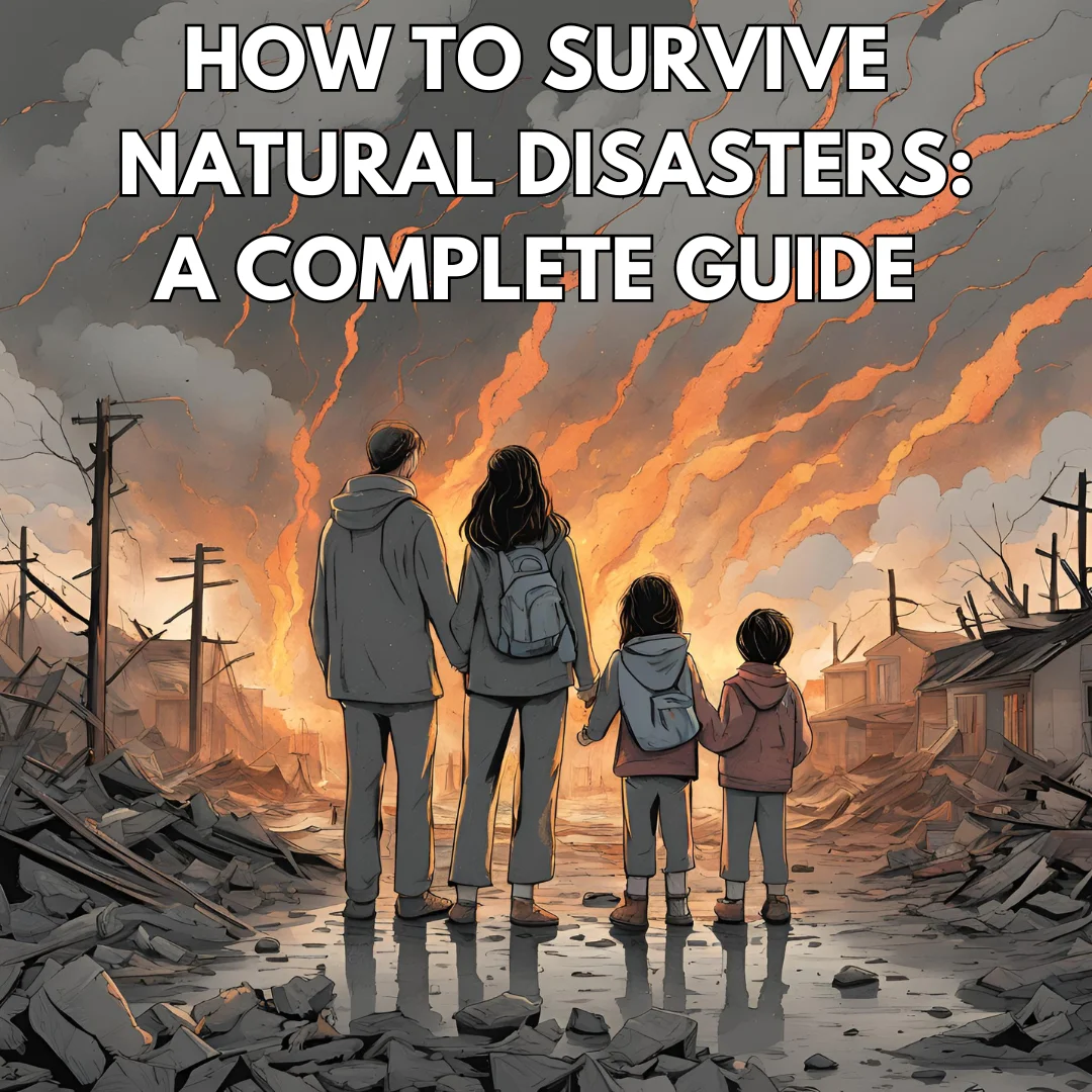 HOW TO SURVIVE NATURAL DISASTERS: A COMPLETE GUIDE (eBook) product image (1)