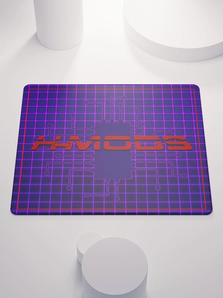 H-Mods Attack grid gaming mousepad product image (1)