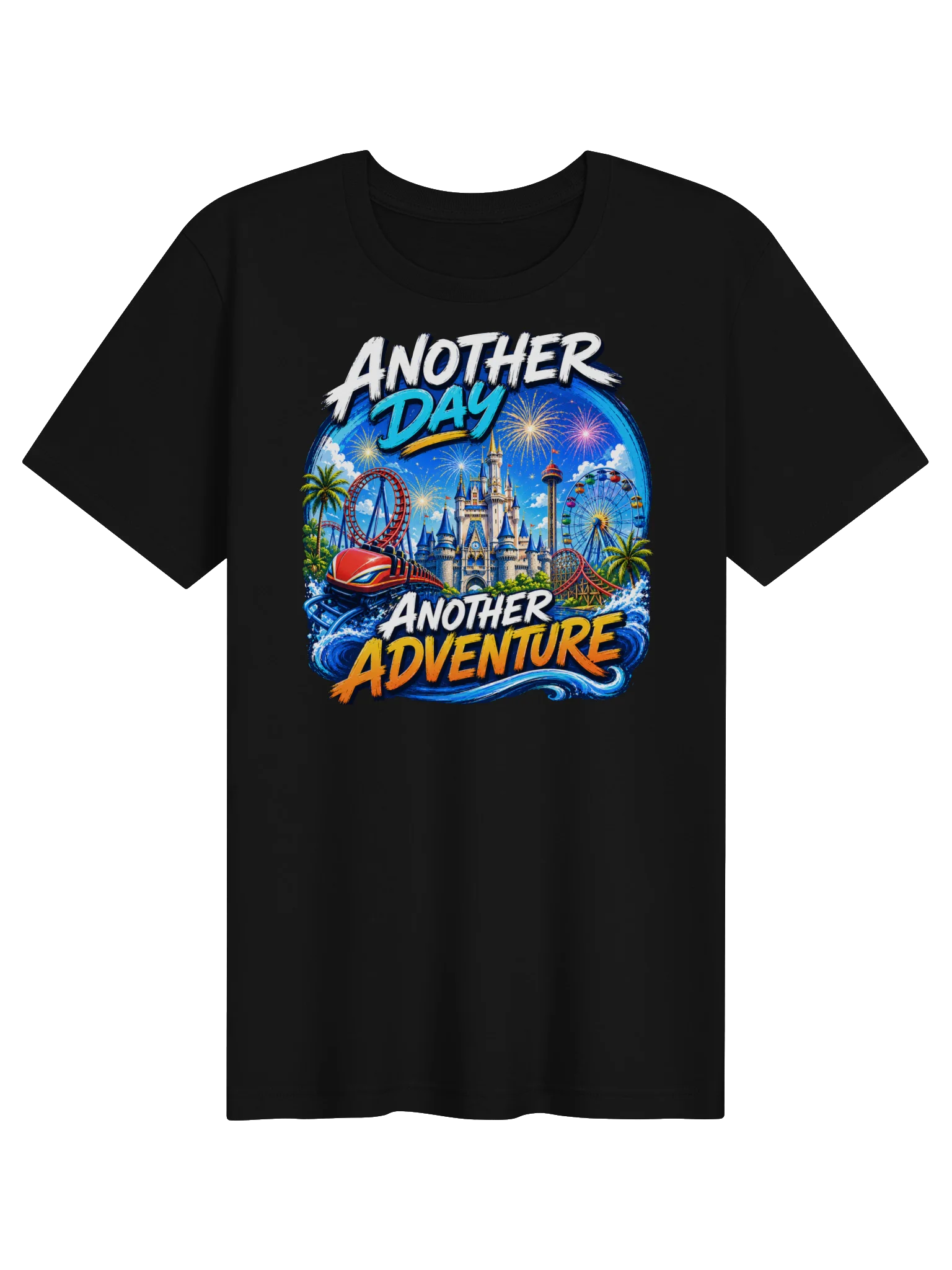 Another Day, Another Adventure Theme Park T-Shirt product image (1)