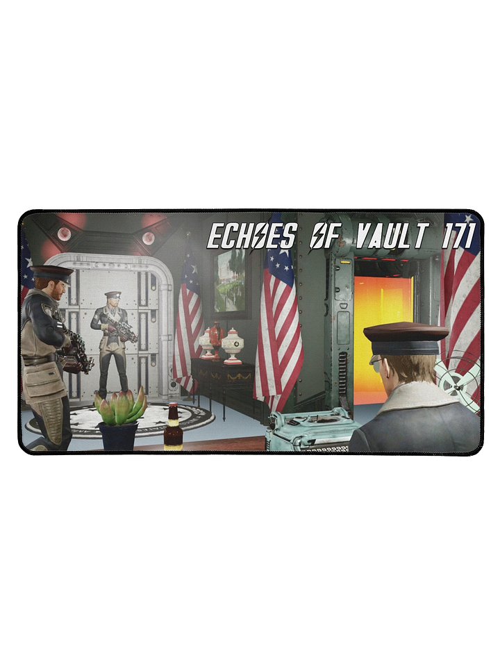 Echoes of Vault 171 Desk Mat product image (1)