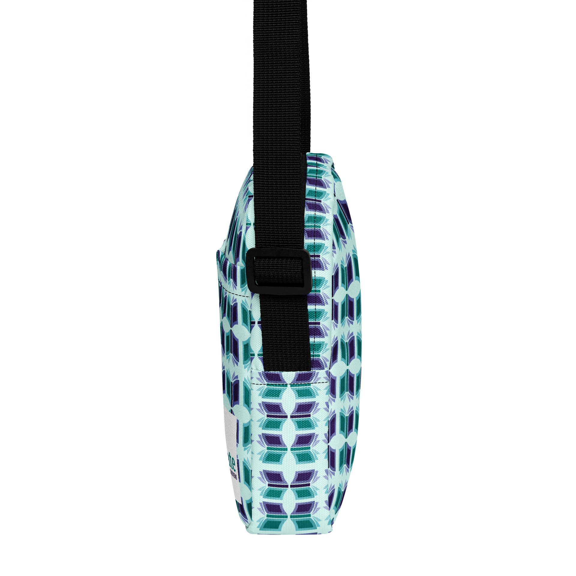 Crossbody Bag (Light Teal Background) product image (4)