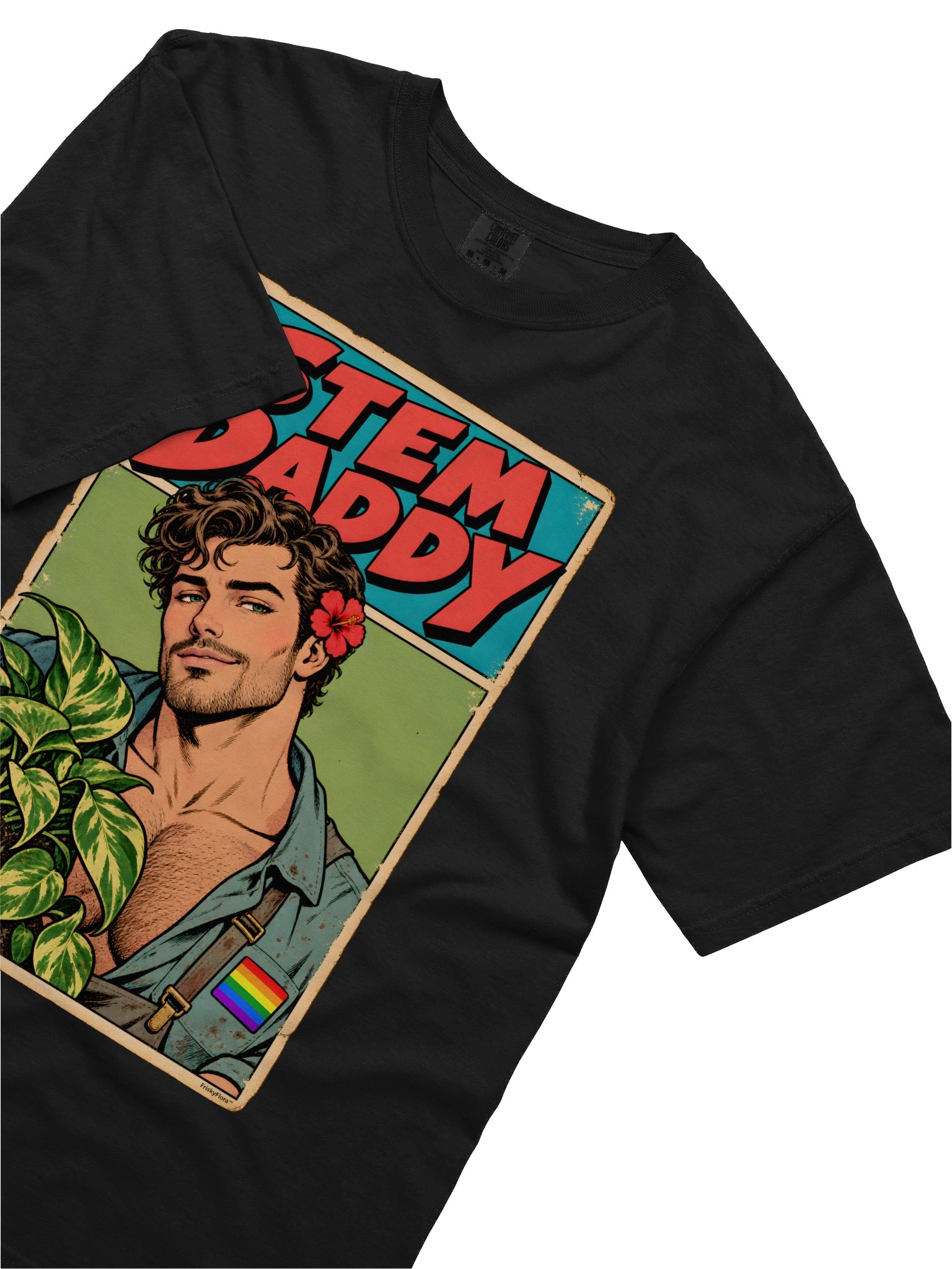 STEM Daddy Retro Pride Plant Tee product image (10)