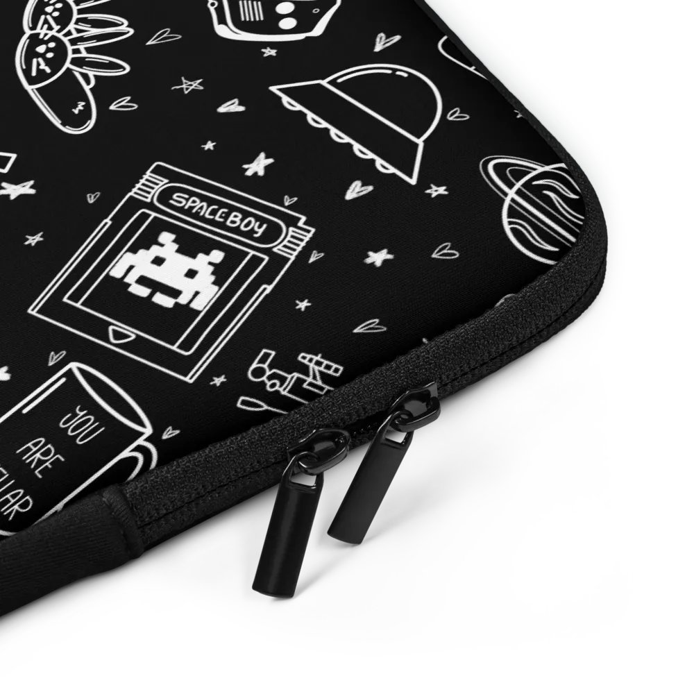 Doodle Laptop Sleeve product image (4)