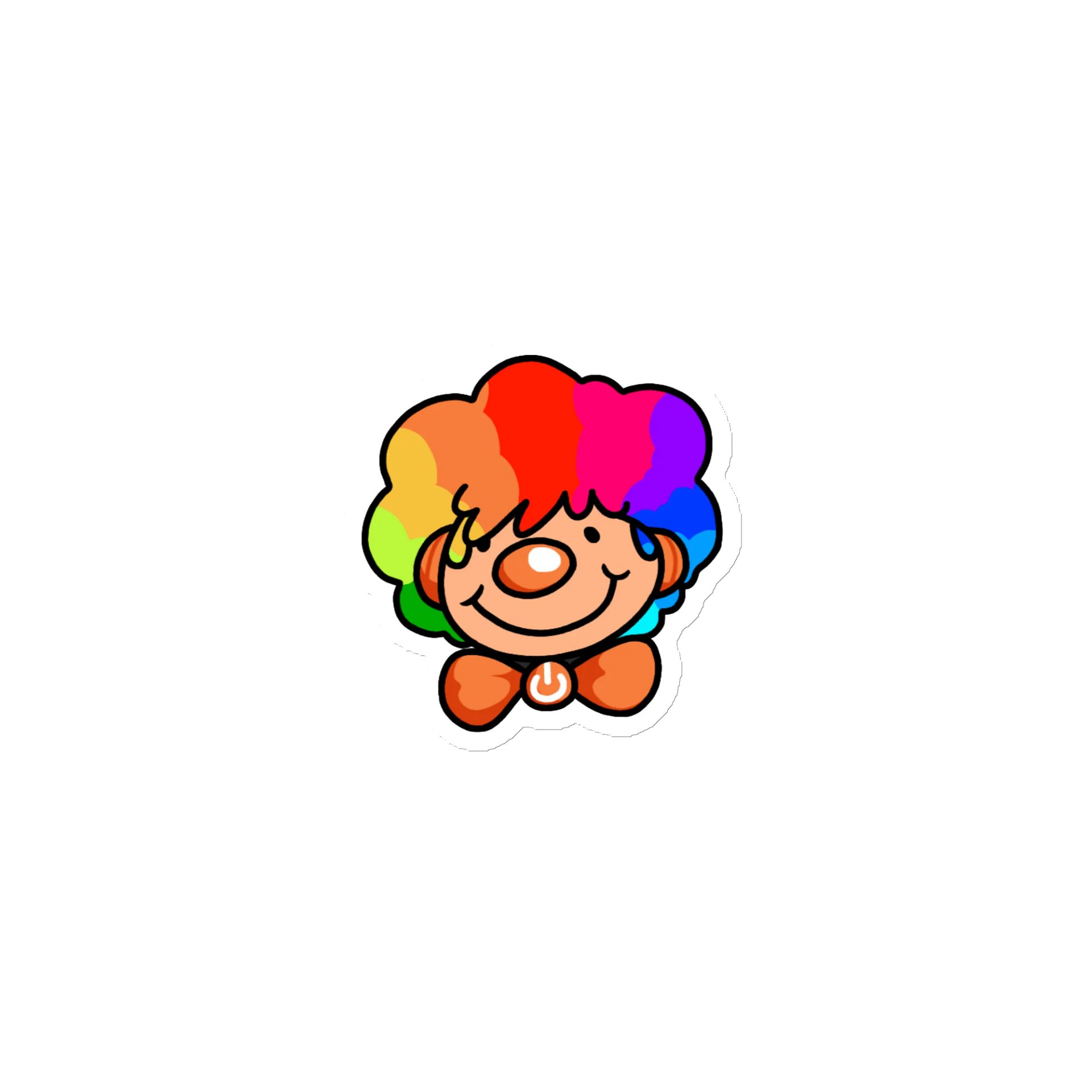 Power Clown Die-Cut Magnet product image (1)