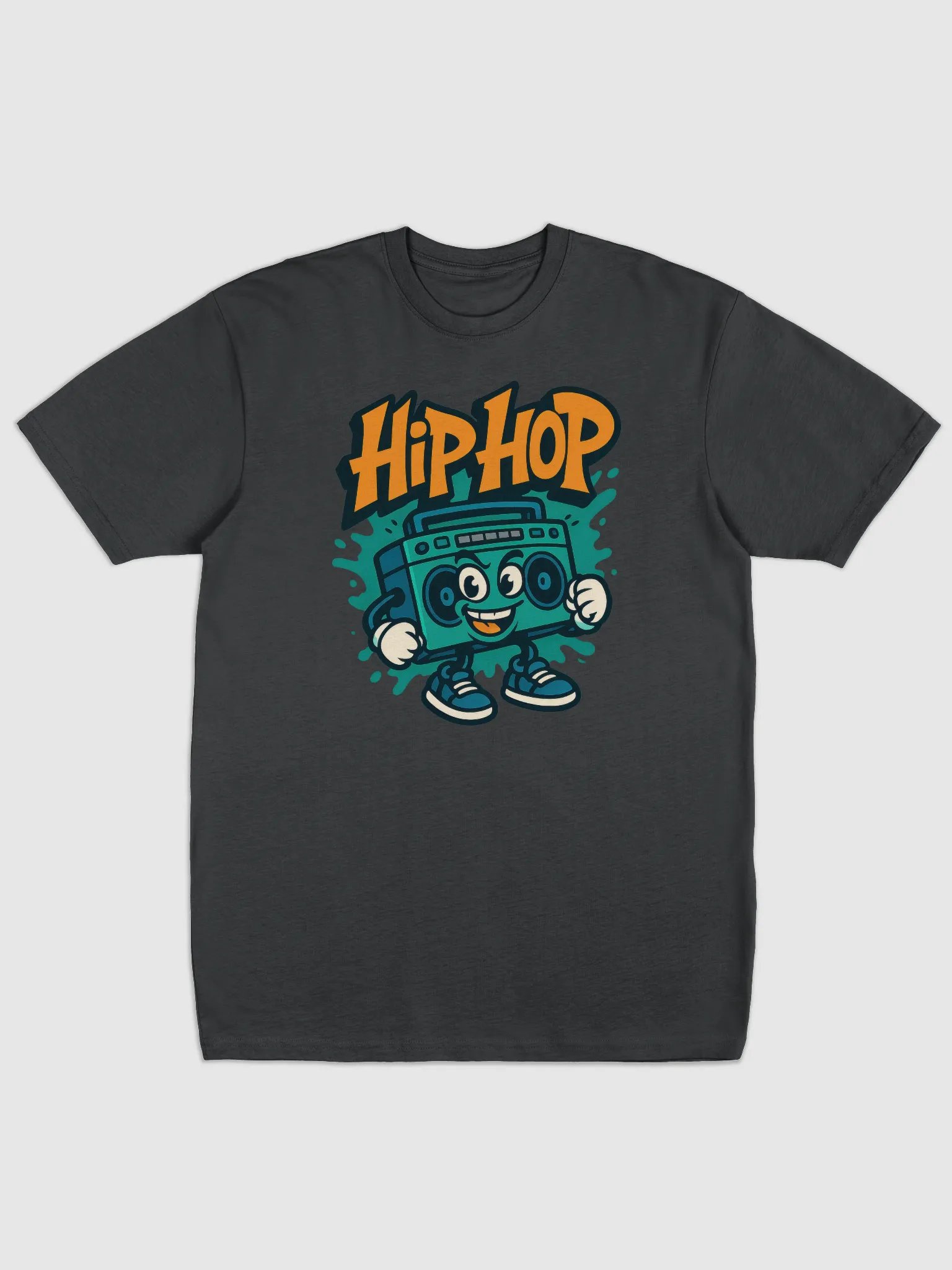 Hip Hop Boombox Cartoon Tee product image (1)