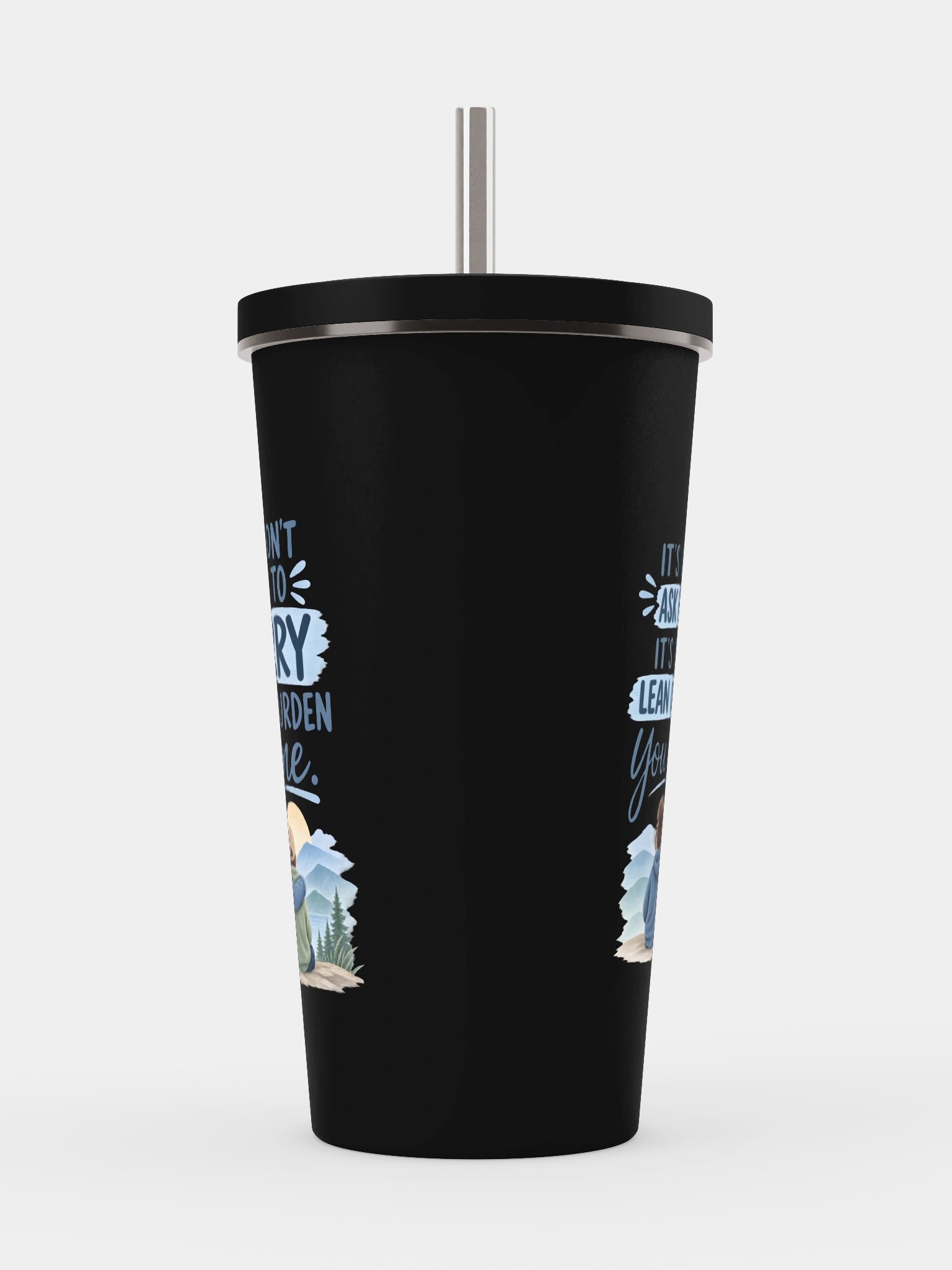 You Don't Have to Carry Every Burden Alone Tumbler product image (2)