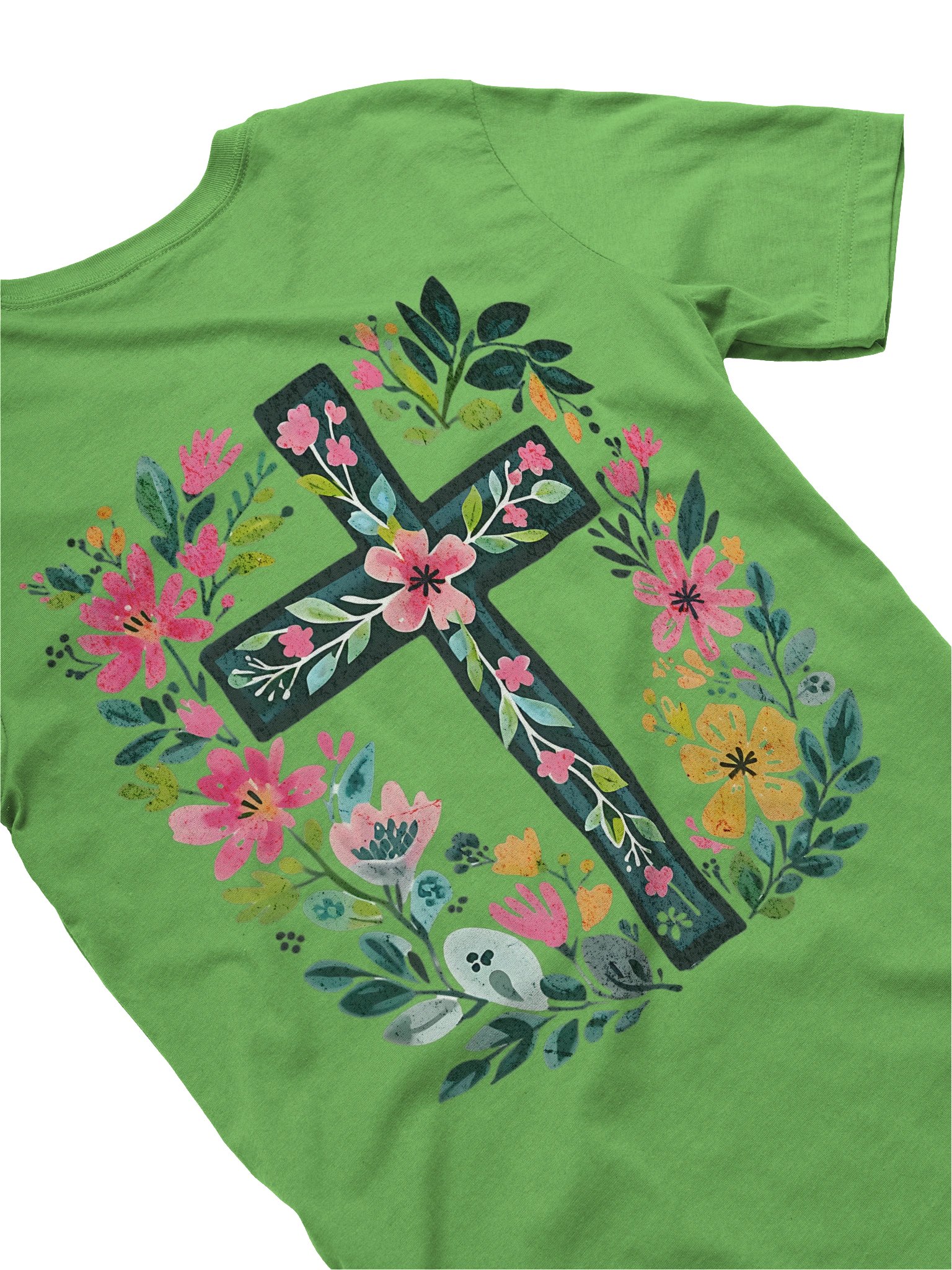 He Is Risen Women's Tee - Front & Back product image (4)