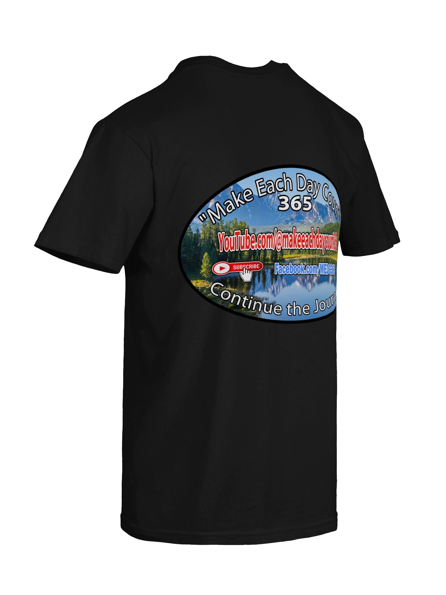 Official Make Each Day Count 365 T-Shirt (Back Only) product image (8)