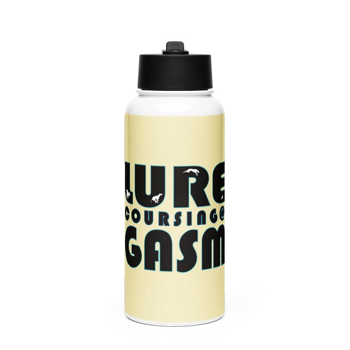 Lure Coursing @ GASM Stainless Steel Water Bottle - Yellow product image (1)