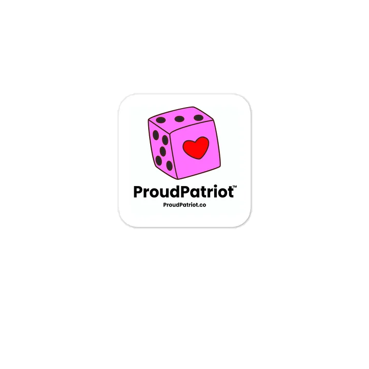 Dice Vinyl Sticker product image (1)