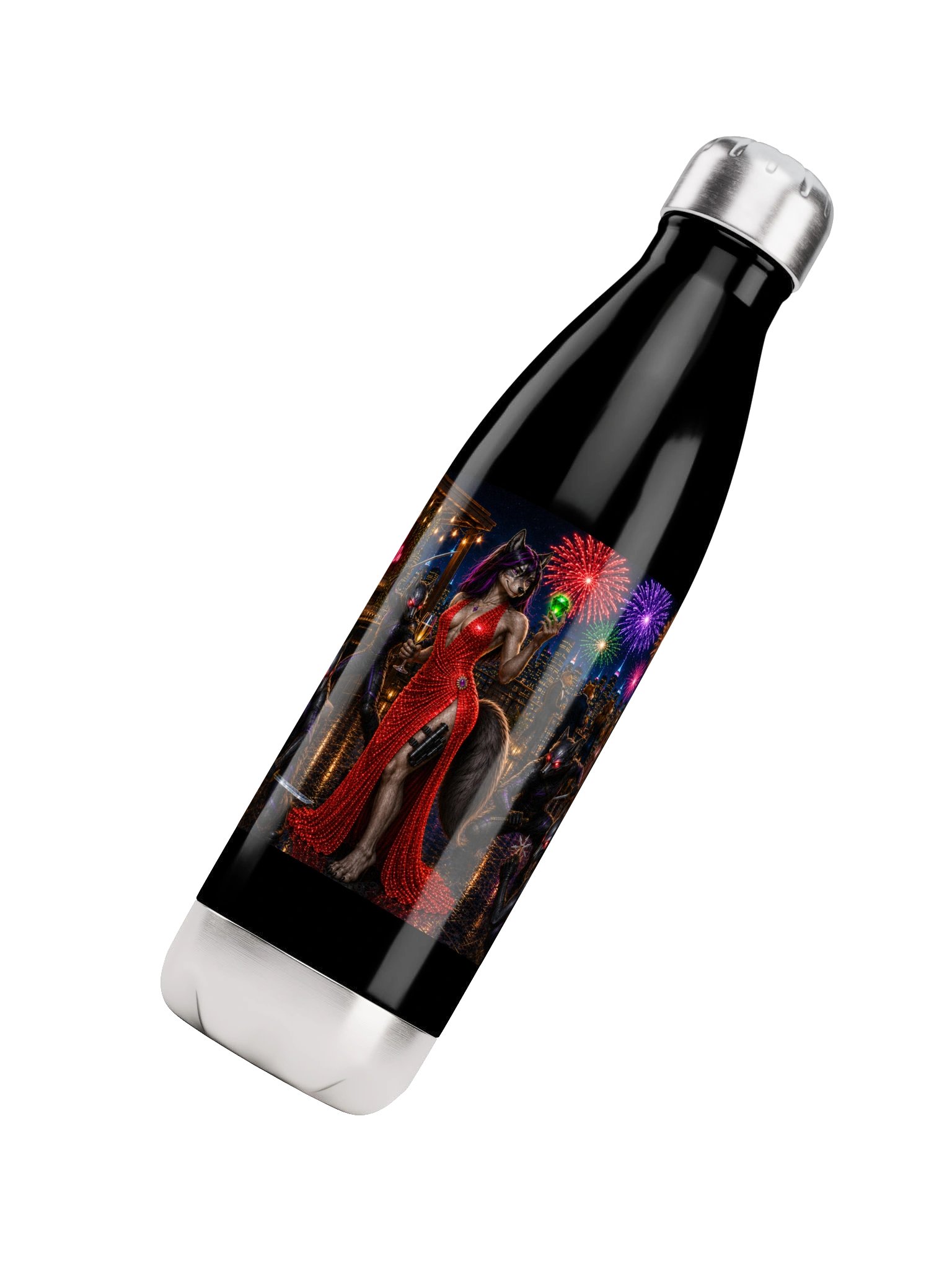 Secret Agent Dee's Water Bottle. product image (4)